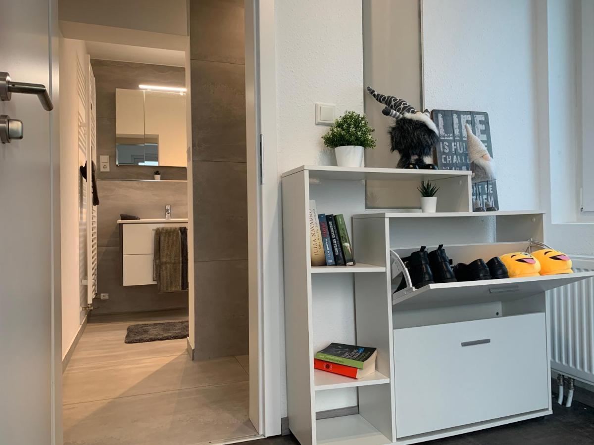 W1 - Kontaktloser 24H Check In, W-Lan, Netflix, Parkplatz, Kueche, Boxspring-Bett Bückeburg Eksteriør bilde